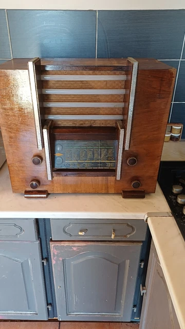 Radio Réveil cassette Radialva vintage - France
