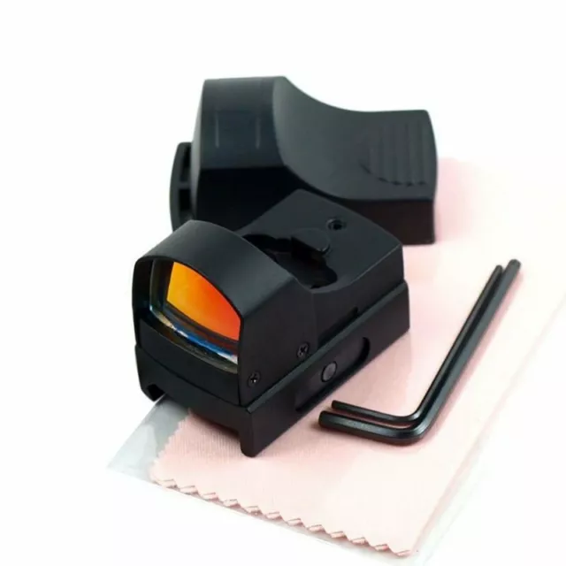 20mm Rail Tactical Red Dot Sight Holographic Reflex Scope for Rifle & Pistol