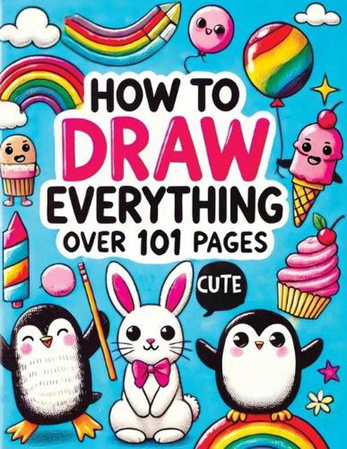 HOW TO DRAW Everything: Step by Step Drawing Guide for Kids - Over 101 ...