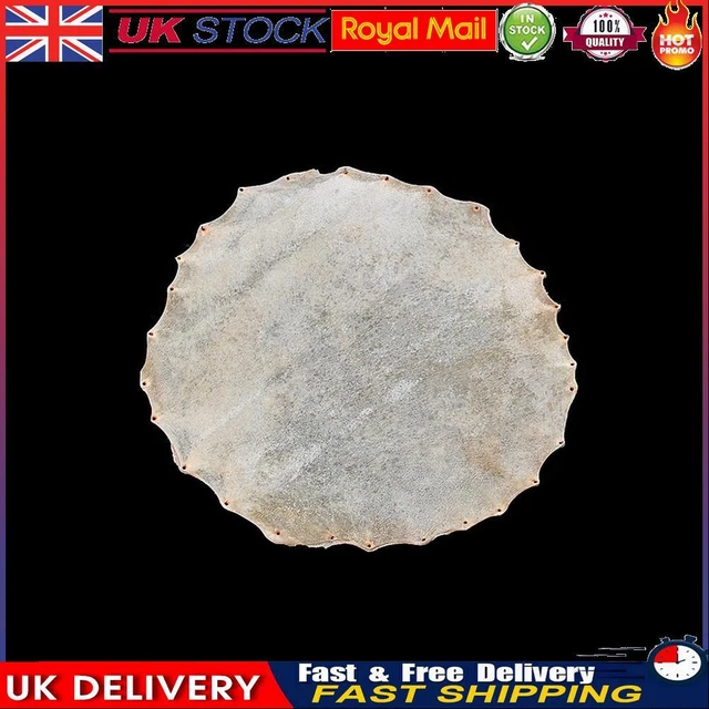 Drum Goat Skin Head for African Tambourine Percussion Drum Part (Diameter 300mm)