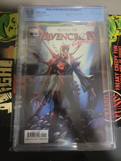 Ruins of Ravencroft: Carnage #1 cbcs 9.8 First App of Cortland Kasady *not cgc* 7