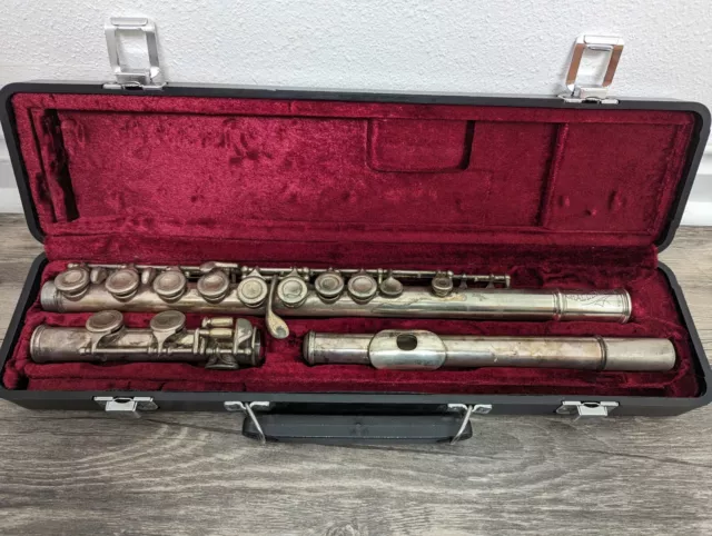 Vintage Silver-Plated Challenger Flute (No Reserve)