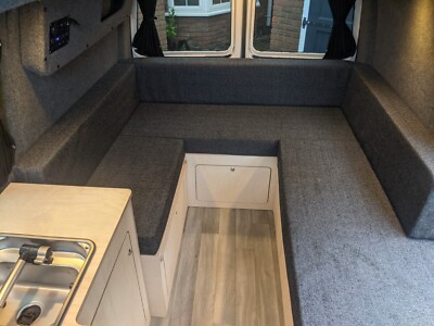 VW T4/T5/T6 LWB Campervan U Shaped Furniture £599.00 - PicClick UK