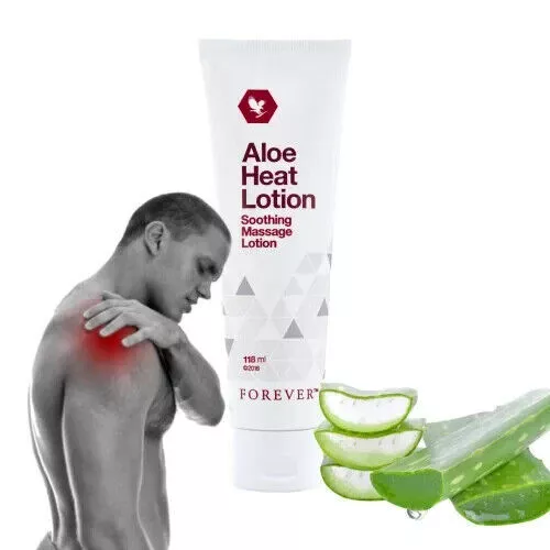 6er-Pack Forever Aloe Heat Lotion (6 x 4 Unzen), beruhigende Massagelotion... 2