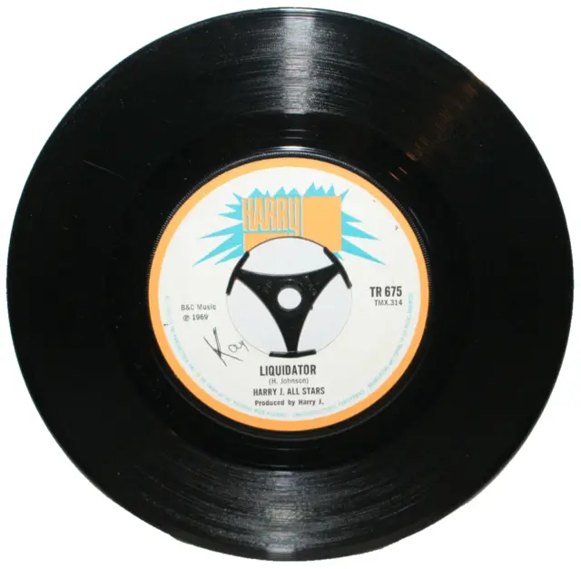 Harry J. All Stars – Liquidator. Harry J Records – TR 675. UK 1969.