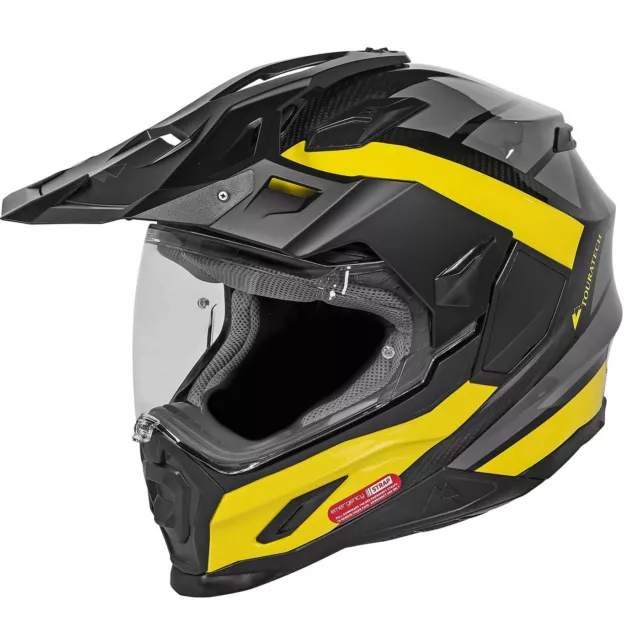 Helm Touratech Aventuro Carbon2, Compañero Plus, Größe S