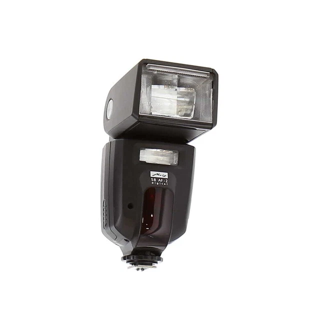 Metz 58 AF-2 Flash [GN58] For Canon EOS E-TTL {Bounce, Swivel, Zoom} EP