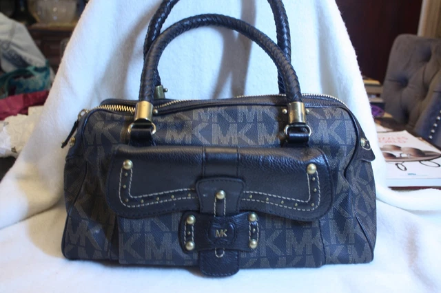 Michael Kors Grayson Small Satchel MK Signature