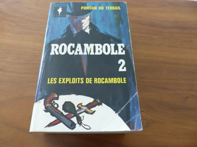 Livre Roman Ancien Marabout Géant G198 Ponson Du Terrail Rocambole