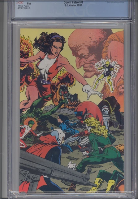 Doom Patrol #1 CGC 9.6 1987 DC Comics Wraparound Cover 2