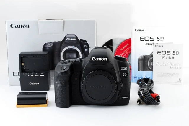 *Near Mint*Canon EOS 5D Mark II 21.1 MP Digital SLR Camera - Black (Body Only)