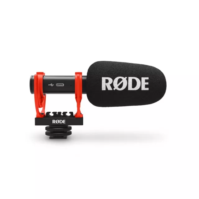 RODE VideoMic GO II Ultra-kompaktes leicht Mikrofon Aufnahme Zubehör Audio GUT