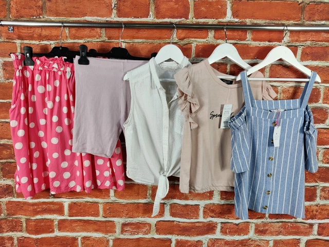 GIRLS BUNDLE AGE 12-13 YEARS NEXT GAP etc SKIRT SHORTS TOP BLOUSE T-SHIRT 158CM