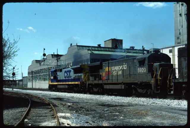 Original Rail Slide - SBD Seaboard System 5920+ Baltimore MD 4-1993