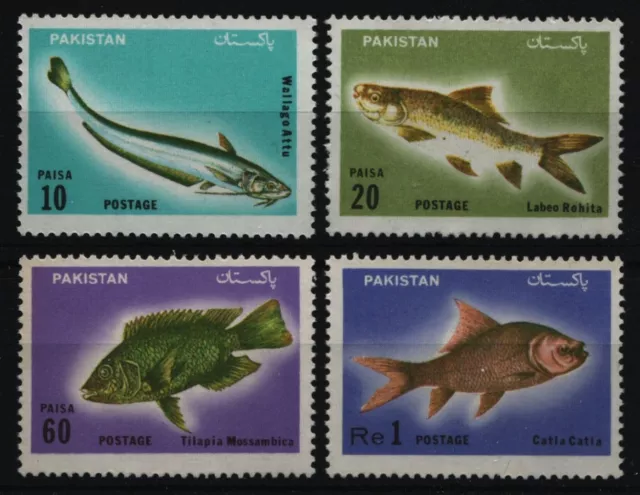 Pakistan 1973 - Mi-Nr. 351-354 ** - MNH - Fische / Fish