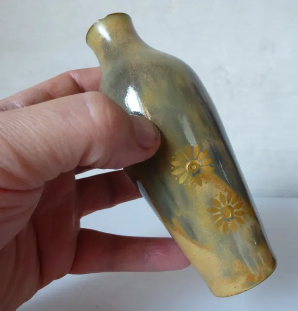 Vase miniature Manufacture de Sèvres 1903 céramique grès or Art Nouveau XXe 1900