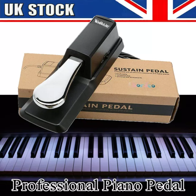 Electronic Piano Foot Sustain Pedal Switch for Yamaha Casio Piano Keyboard