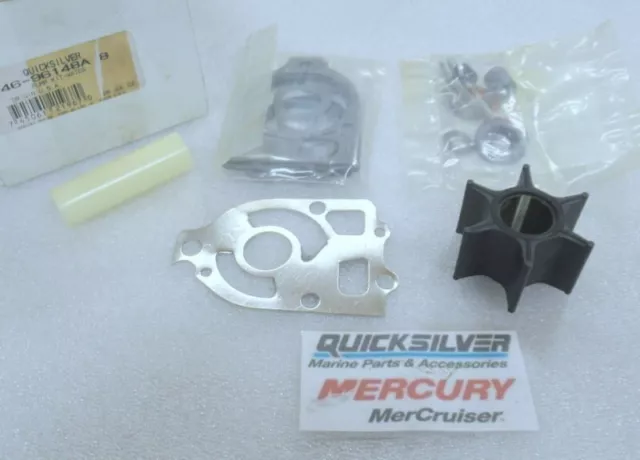 A43 Mercury Quicksilver 46-96148A 8 Water Pump Kit OEM New Factory Boat Parts