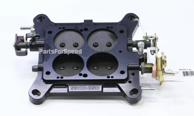 AED 6501A Billet Carburetor Base plate Holley 4150 Double Pumper 850 950 1000 US