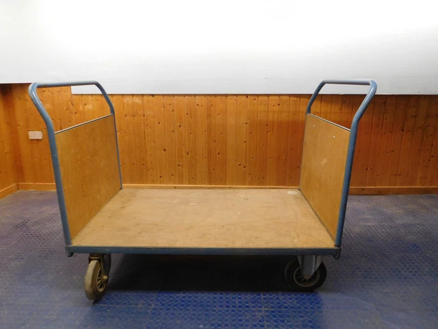 fetra® - Paketwagen 8582-1, Drahtgitterwände, Tragkraft 600kg