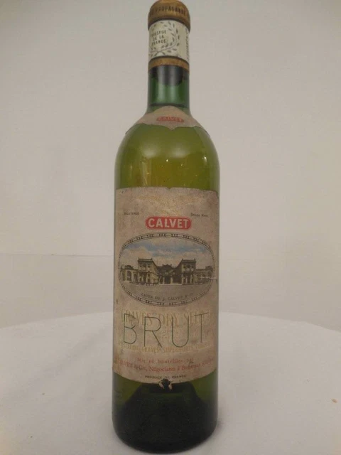 Calvet Graves Années 60 - Bordeaux Blanc Sans Millésime