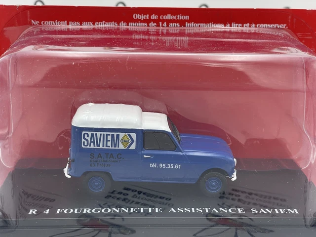 Modellino OPO 10 Veicolo Utilitario 1:43 – SAVIEM SATAC FOURGONNETTE 1967, Collezione Hachette