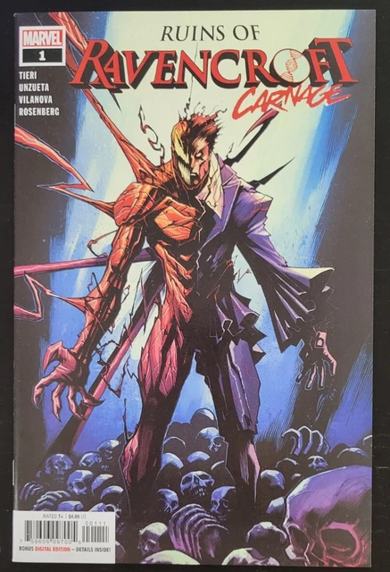 Ruins Of Ravencroft: Carnage #1 (2020) 1st App Cortland Kasady KEY ISSUE