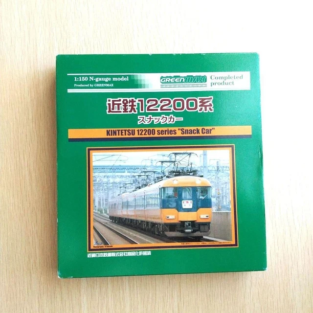 GREENMAX KINTETSU 12200 Series Snack Car N Gauge Used Japan £151.34 ...