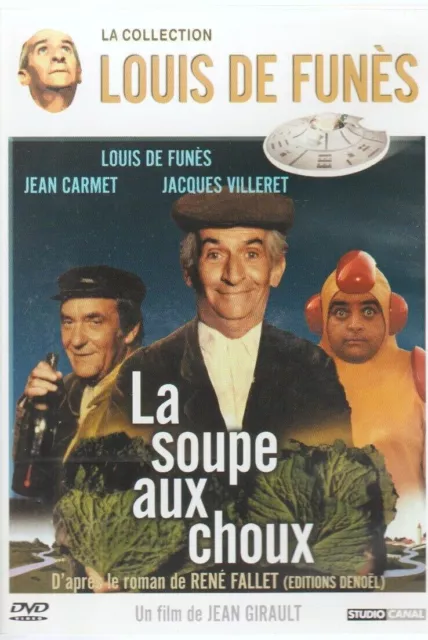 DVD "La Soupe Aux Choux"  Louis De Funes Jean Carmet Jacques Villeret