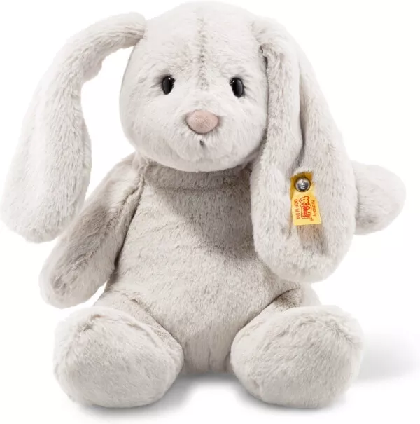 Steiff Hoppie Hase, hellgrau, 28 cm