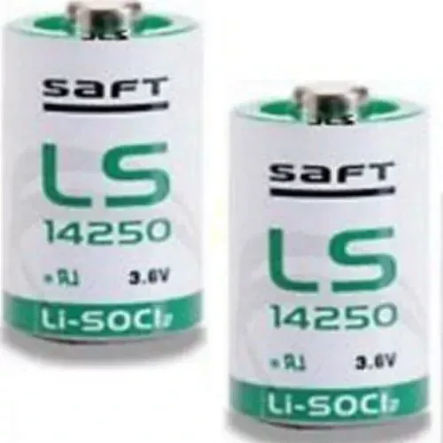 Lithium Battery. 1/2 AA 3.6V Volt, LS14250 1200mAh Like Tadiran EWT - PIR