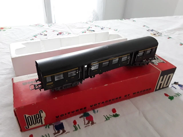 Train Ho Wagon sncf Voiture Voyageurs 1er Classe Modernisée Jouef Ref 5101