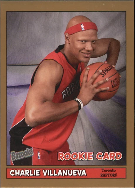 2005-06 BAZOOKA GOLD Toronto Raptors carte basketball #205 Charlie ...