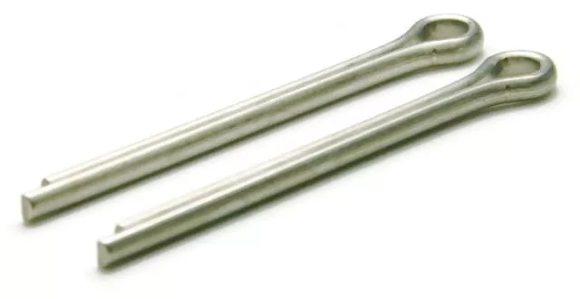 3/16" Stainless Steel Cotter Pins 304 Stainless Steel Split Pins - QTY 100