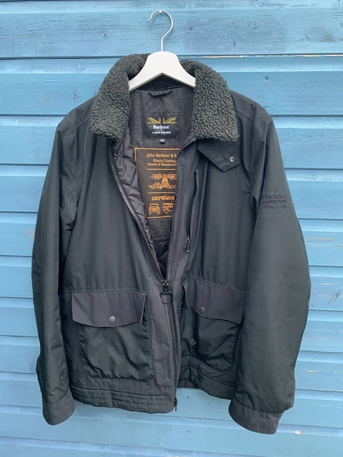 BARBOUR LAND ROVER Defender Mulbarton Quilted Jacket NAVY LARGE 88.00 PicClick UK