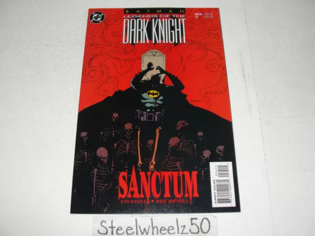 Batman Legends Of The Dark Knight #54 Comic DC 1993 Sanctum Mike Mignola Raspler