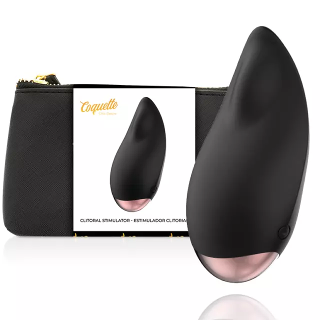 Coquette Chic Desire Estimulador Clítoris Negro / Gold Envío Discreto 24H