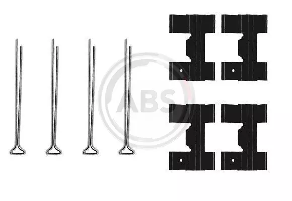 Avant/Arrière Kit Plaquette Frein A. B. S.0951Q pour Morgan / Land Rover / Ford