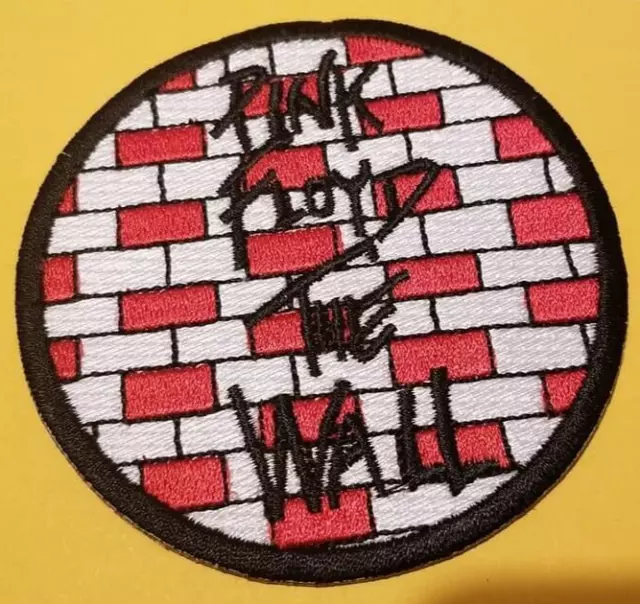 Pink Floyd The Wall Worldwide shipping Embroidered Patch 3.5"