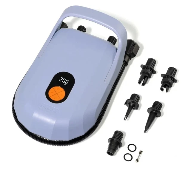 Pompa Elettrica, 6000mAh Pompa Elettrica Per Materasso Gonfiabile Può Essere Rapida Per Gonfiare E Sgonfiare, Adatto Per Materasso Gonfiabile, Materassino Campeggio, Piscina Gonfiabile Air Pump - Foto 6