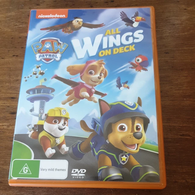 PAW PATROL ALL Wings on Deck DVD R4 Like New! FREE POST $17.45 ...