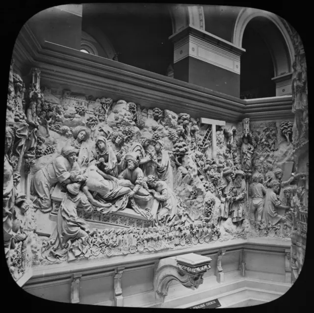 Magic Lantern Slide KENSINGTON ART MUSEUM NO27 C1888 PHOTO V&A VICTORIA & ALBERT
