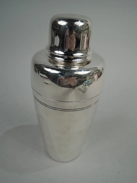 Tiffany Shaker 23248 Cocktail Martini Classico Bullet Americana Argento Sterling