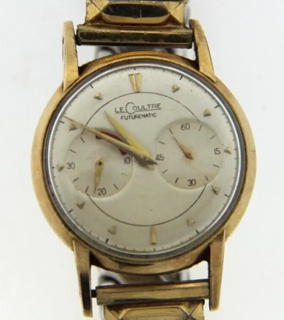 Men's Vintage LeCoultre Futurematic Gold Filled Watch