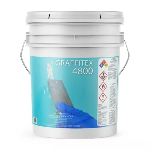 GRAFFITEX 4800 - PAINT AND GRAFFITI REMOVER FOR WALLS - Paint Stripper - 5 Gal.