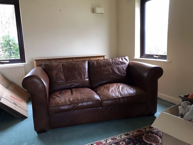 Laura Ashley 3 Seater Large Chestnut