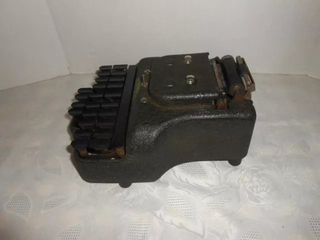 ANTIQUE STENOTYPE STENOGRAPHER Stenograph Typewriter VINTAGE Early 1900 ...