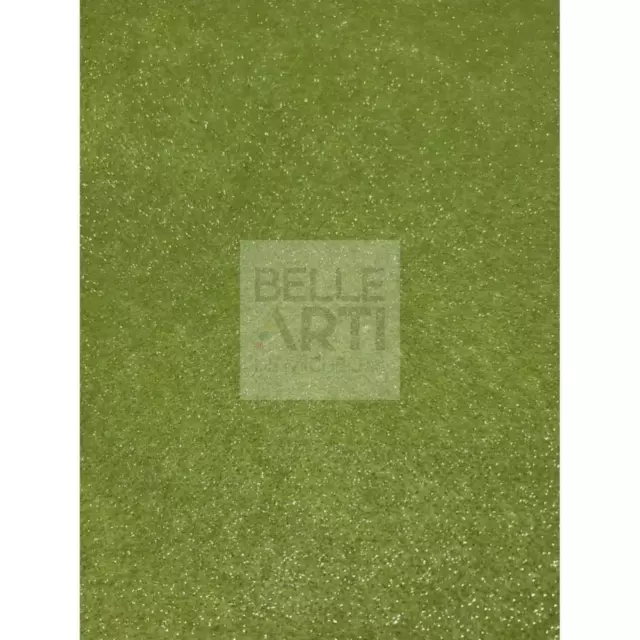 Panno Lenci 1 Mm 30X40 Cm Glitter Fine Verde Salvia