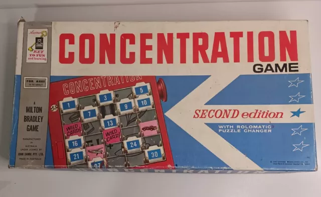 Concentration Game: 2nd Edition - 1962 John Sands