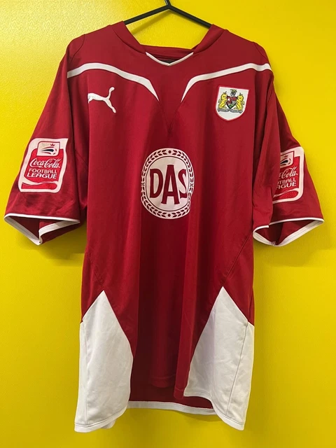 Bristol City Matchworn Football Shirt Player Shirt Jersey Trikot Camiseta